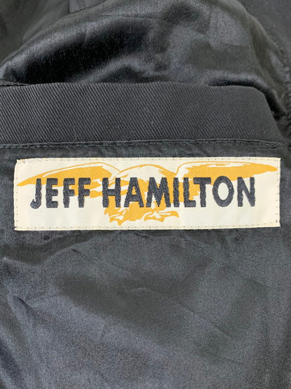 【現状渡し品】【メンズ】 JEFF HAMILTON ジェフ・ハミルトン INTERSTATE BATTERIES RACING JACKET インターステート バッテリーズ レーシングジャケット アウター 146-251008-kk-26-min サイズ：XL カラー：ブラック 万代Net店