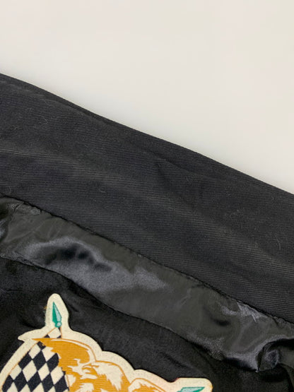 【現状渡し品】【メンズ】 JEFF HAMILTON ジェフ・ハミルトン INTERSTATE BATTERIES RACING JACKET インターステート バッテリーズ レーシングジャケット アウター 146-251008-kk-26-min サイズ：XL カラー：ブラック 万代Net店