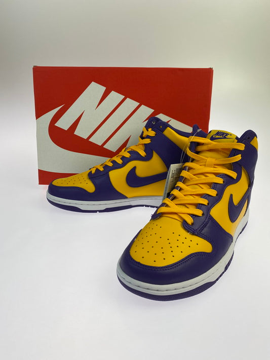 【未使用品】【メンズ】 NIKE ナイキ DUNK HIGH RETRO LOUISIANA DD1399-500 ダンク ハイ レトロ ルイジアナ スニーカー 靴 160-251007-kk-02-min カラー：COURT PURPLE/UNIVERSITY GOLD-WHITE-COURT PURPLE 万代Net店
