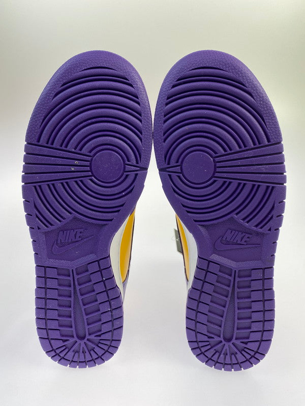 【未使用品】【メンズ】 NIKE ナイキ DUNK HIGH RETRO LOUISIANA DD1399-500 ダンク ハイ レトロ ルイジアナ スニーカー 靴 160-251007-kk-02-min カラー：COURT PURPLE/UNIVERSITY GOLD-WHITE-COURT PURPLE 万代Net店