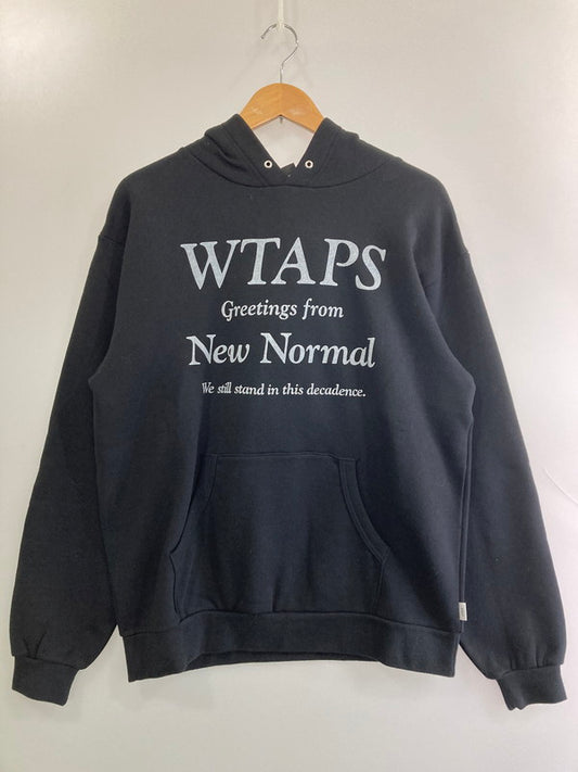 【中古品】【メンズ】 WTAPS ダブルタップス 202ATDT-HP02S NEW NORMAL HOODED ノーマル フーデッド 142-251112-ks-47-min サイズ：X02 カラー：ブラック 万代Net店