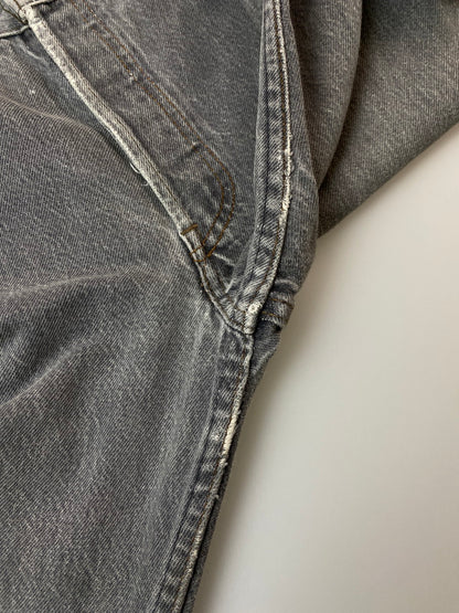 【中古品】【メンズ】 Levi's リーバイス 501 86年製造 ボタン裏刻印653 先染め BLACK DENIM PANTS デニムパンツ 157-251012-ks-35-min サイズ：W28L34 カラー：インディゴ 万代Net店