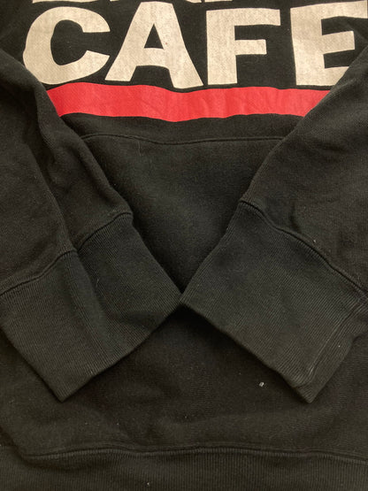 【中古品】【メンズ】 A BATHING APE アベイシングエイプ 90's BAPE CAFÉ PULLOVER HOODIE 90年代 ベイプカフェ プルオーバーフーディー トップス パーカー 142-251021-kk-22-min サイズ：M カラー：ブラック 万代Net店