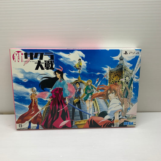 【中古品】 PS4 セガ 新サクラ大戦 初回限定版 特典CD未開封品 ゲーム 027-251123-AS-1-min 万代Net店