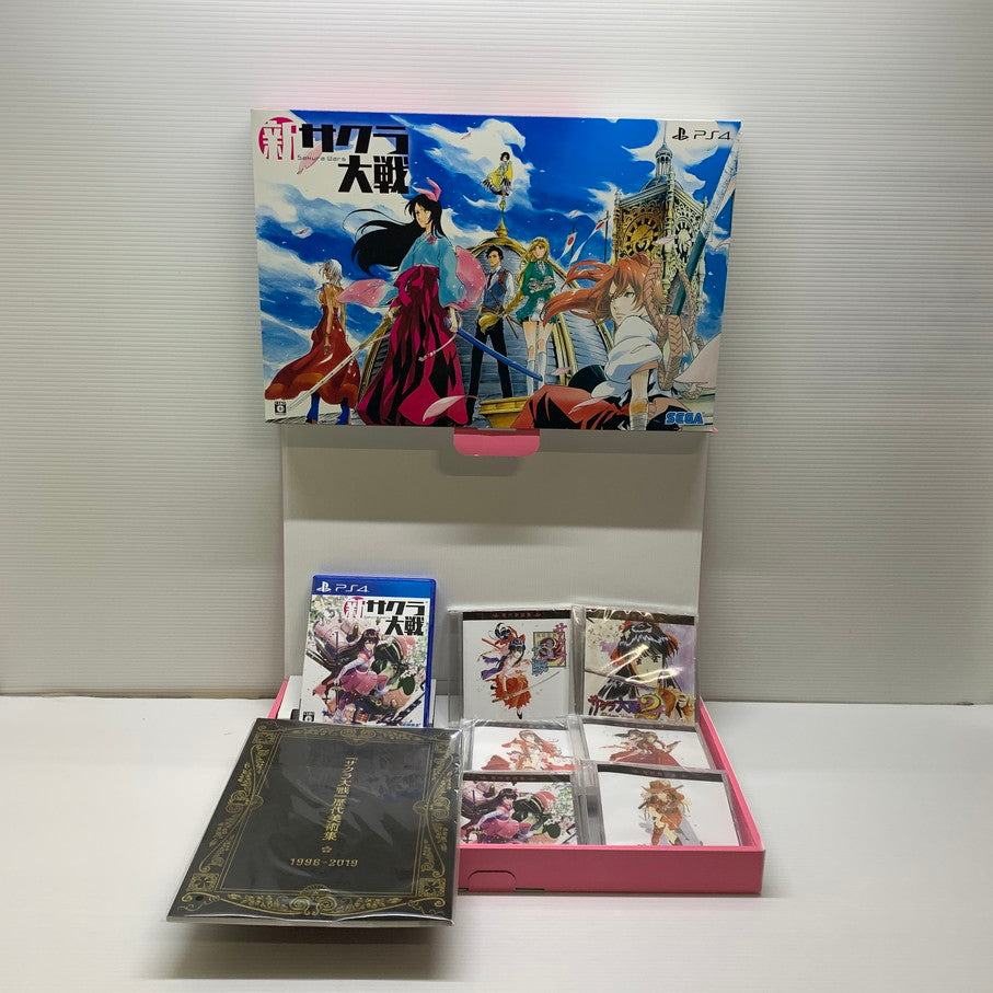 【中古品】 PS4 セガ 新サクラ大戦 初回限定版 特典CD未開封品 ゲーム 027-251123-AS-1-min 万代Net店