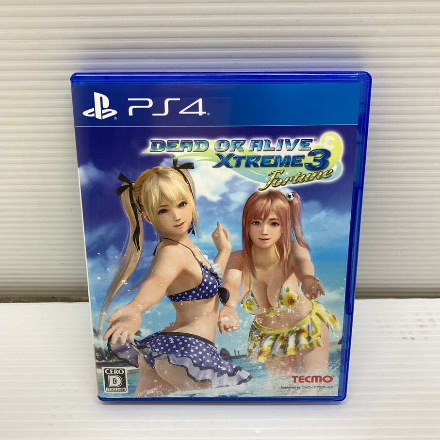 【中古品】 PS4 コーエーテクモ DEAD OR ALIVE Xtreme 3 Fortune 限定版 ゲーム 027-251123-AS-2-min 万代Net店