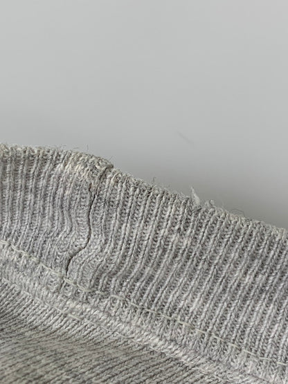 【中古品】【メンズ】 Champion チャンピオン 80's NAVY PRINT REVERSE WEAVE CREWNECK SWEATSHIRT VINTAGE 80年代 ネイビー プリント リバースウィーブ クルーネックスウェットシャツ トップス トレーナー ヴィンテージ 146-251008-kk-31-min サイズ：S カラー：グレー 万代Net店