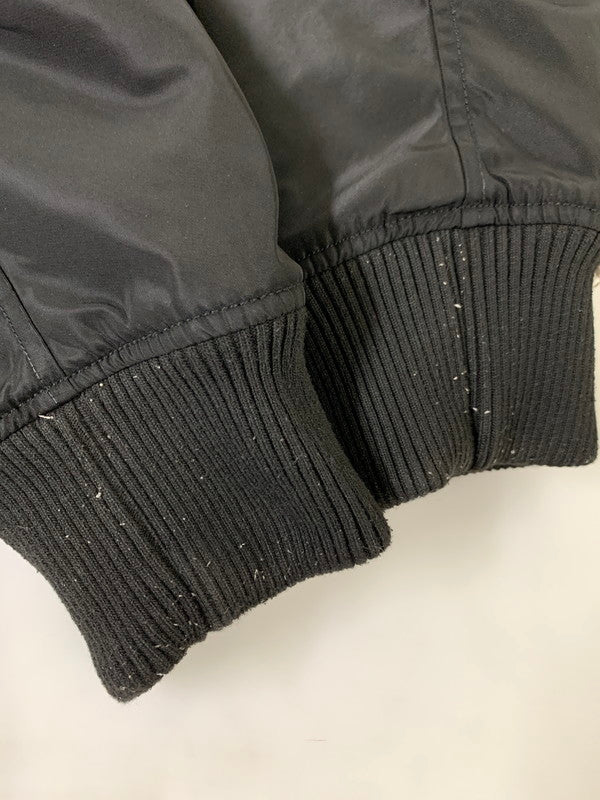 【中古品】【メンズ】 VANSON バンソン MA-1 FLIGHT JACKET NVJK-2308 オープンボトム MA-1 フライトジャケット アウター 145-251010-yn-25-min サイズ：L カラー：ブラック 万代Net店