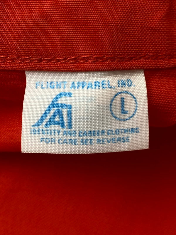 【現状渡し品】【メンズ】 FLIGHT APPAREL フライト アパレル RACING JACKET ナイロン ジャケット 70S レーシング ジャケット 70年代 メンズ アウター 146-251216-em-08-min サイズ：L カラー：ヴァーミリオン 万代Net店