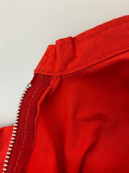 【現状渡し品】【メンズ】 FLIGHT APPAREL フライト アパレル RACING JACKET ナイロン ジャケット 70S レーシング ジャケット 70年代 メンズ アウター 146-251216-em-08-min サイズ：L カラー：ヴァーミリオン 万代Net店