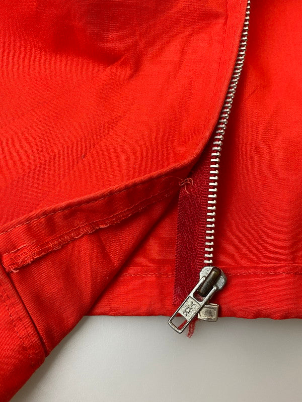 【現状渡し品】【メンズ】 FLIGHT APPAREL フライト アパレル RACING JACKET ナイロン ジャケット 70S レーシング ジャケット 70年代 メンズ アウター 146-251216-em-08-min サイズ：L カラー：ヴァーミリオン 万代Net店