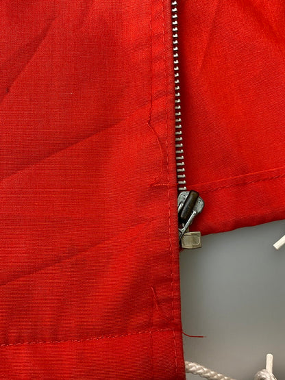 【現状渡し品】【メンズ】 FLIGHT APPAREL フライト アパレル RACING JACKET ナイロン ジャケット 70S レーシング ジャケット 70年代 メンズ アウター 146-251216-em-08-min サイズ：L カラー：ヴァーミリオン 万代Net店