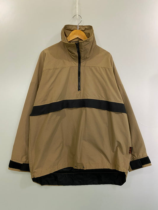 【中古品】【メンズ】 SATANIC サテニック ANORAK JACKET 90S アノラック ジャケット 90年代 メンズ アウター ヴィンテージ ミリタリー 146-251216-em-07-min サイズ：M カラー：オーカー 万代Net店