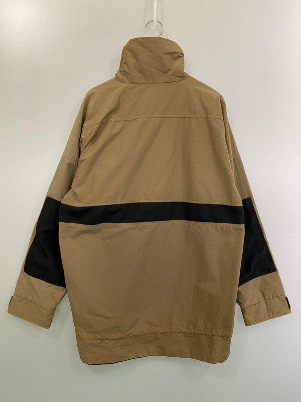 【中古品】【メンズ】 SATANIC サテニック ANORAK JACKET 90S アノラック ジャケット 90年代 メンズ アウター ヴィンテージ ミリタリー 146-251216-em-07-min サイズ：M カラー：オーカー 万代Net店