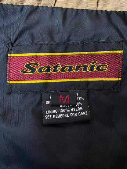 【中古品】【メンズ】 SATANIC サテニック ANORAK JACKET 90S アノラック ジャケット 90年代 メンズ アウター ヴィンテージ ミリタリー 146-251216-em-07-min サイズ：M カラー：オーカー 万代Net店