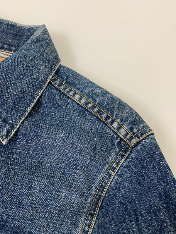【中古品】【メンズ】 Levi's リーバイス 71557 3RD DENIM JACKET デニムジャケット アウター 146-251122-AS-12-min サイズ：38 カラー：インディゴ 万代Net店