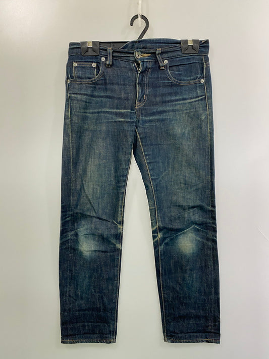 【現状渡し品】【レディース】 NEIGHBORHOOD ネイバーフッド NARROW STRAIGHT DENIM PANTS DCNH-PT-W03 06EX ナロー ストレート デニム パンツ レディース ボトムス 153-251029-em-35-min サイズ：M カラー：インディゴブルー 万代Net店