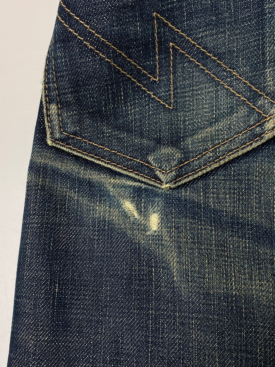 【現状渡し品】【レディース】 NEIGHBORHOOD ネイバーフッド NARROW STRAIGHT DENIM PANTS DCNH-PT-W03 06EX ナロー ストレート デニム パンツ レディース ボトムス 153-251029-em-35-min サイズ：M カラー：インディゴブルー 万代Net店