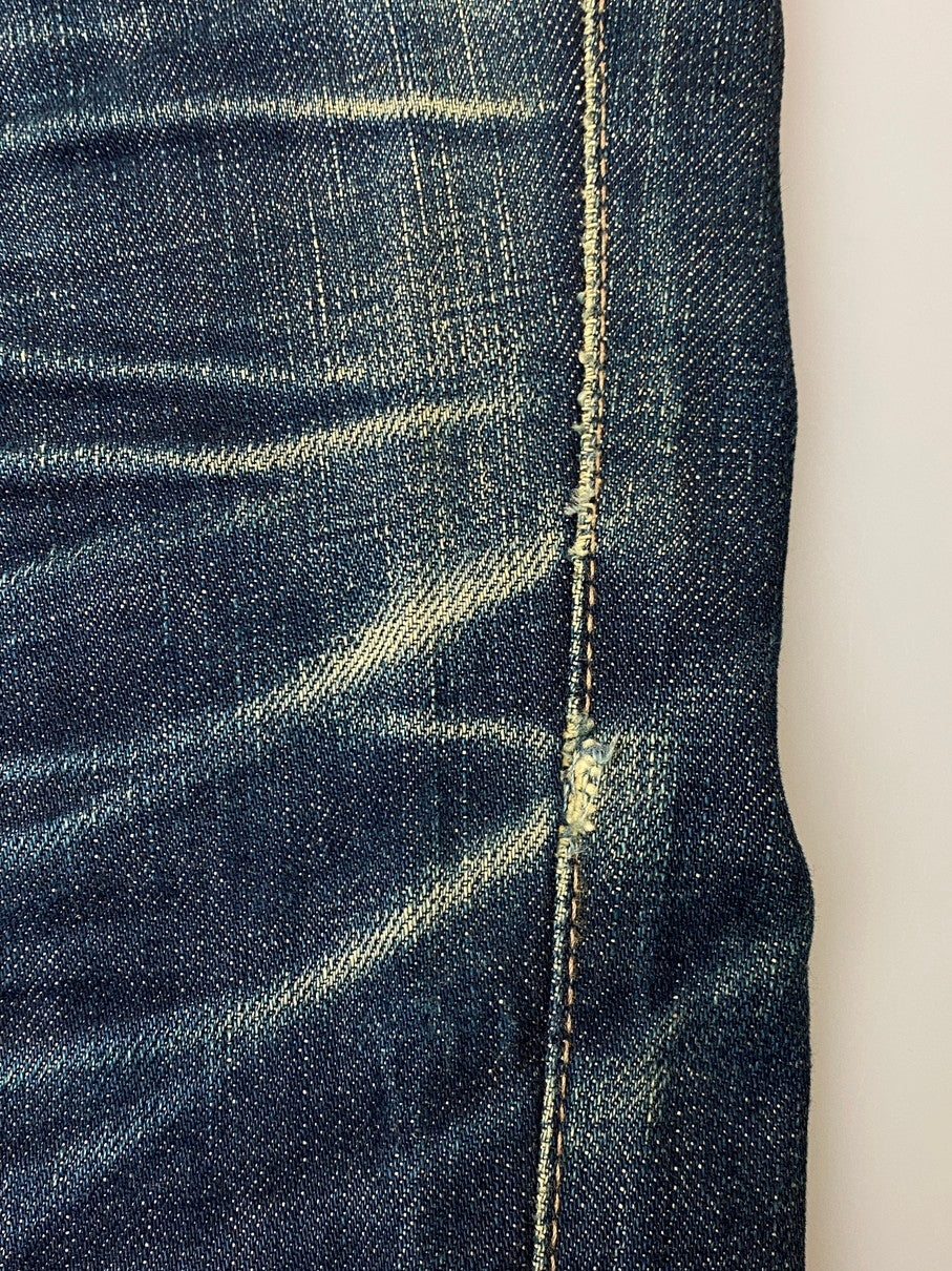 【現状渡し品】【レディース】 NEIGHBORHOOD ネイバーフッド NARROW STRAIGHT DENIM PANTS DCNH-PT-W03 06EX ナロー ストレート デニム パンツ レディース ボトムス 153-251029-em-35-min サイズ：M カラー：インディゴブルー 万代Net店