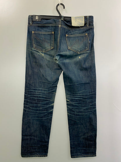 【現状渡し品】【レディース】 NEIGHBORHOOD ネイバーフッド NARROW STRAIGHT DENIM PANTS DCNH-PT-W03 06EX ナロー ストレート デニム パンツ レディース ボトムス 153-251029-em-35-min サイズ：M カラー：インディゴブルー 万代Net店