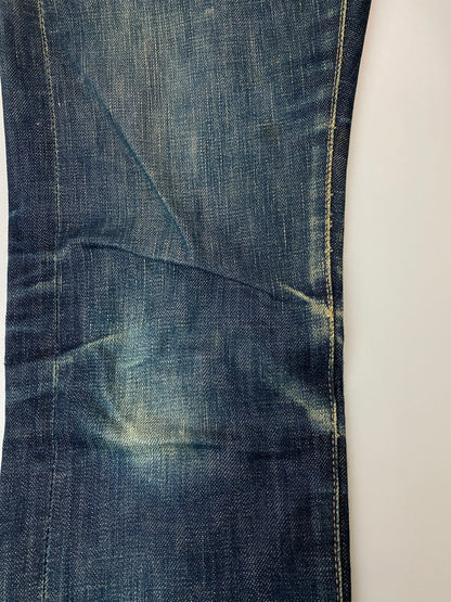 【現状渡し品】【レディース】 NEIGHBORHOOD ネイバーフッド NARROW STRAIGHT DENIM PANTS DCNH-PT-W03 06EX ナロー ストレート デニム パンツ レディース ボトムス 153-251029-em-35-min サイズ：M カラー：インディゴブルー 万代Net店