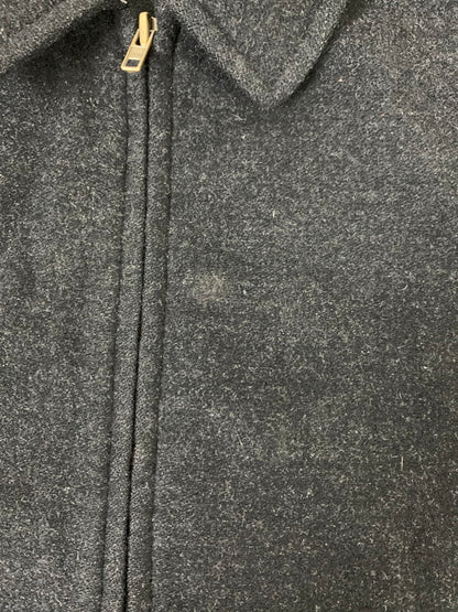 【中古品】【メンズ】 Columbia コロンビア WOOL ZIP JACKET ウールジップジャケット アウター オールド 144-251008-kk-35-min サイズ：M カラー：ブラック 万代Net店