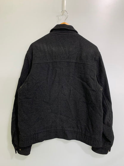 【中古品】【メンズ】 Columbia コロンビア WOOL ZIP JACKET ウールジップジャケット アウター オールド 144-251008-kk-35-min サイズ：M カラー：ブラック 万代Net店