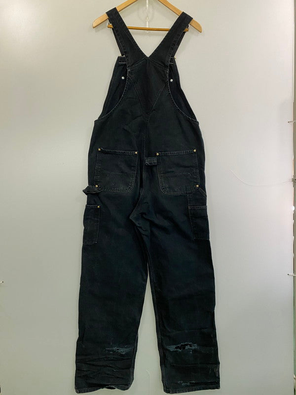 【現状渡し品】【メンズ】 Carhartt カーハート ダブルニー オーバーオール ワーク メンズ 146-251214-em-13-min カラー：ブラック 万代Net店