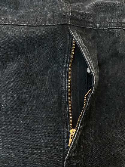 【現状渡し品】【メンズ】 Carhartt カーハート ダブルニー オーバーオール ワーク メンズ 146-251214-em-13-min カラー：ブラック 万代Net店
