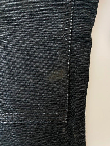 【現状渡し品】【メンズ】 Carhartt カーハート ダブルニー オーバーオール ワーク メンズ 146-251214-em-13-min カラー：ブラック 万代Net店