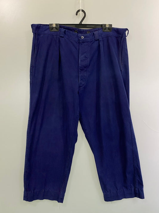 【中古品】【メンズ】 EURO VINTAGE ユーロ ヴィンテージ WORK PANT ワーク パンツ メンズ ボトムス フレンチワーク 157-251216-em-27-min カラー：ネイビーブルー 万代Net店