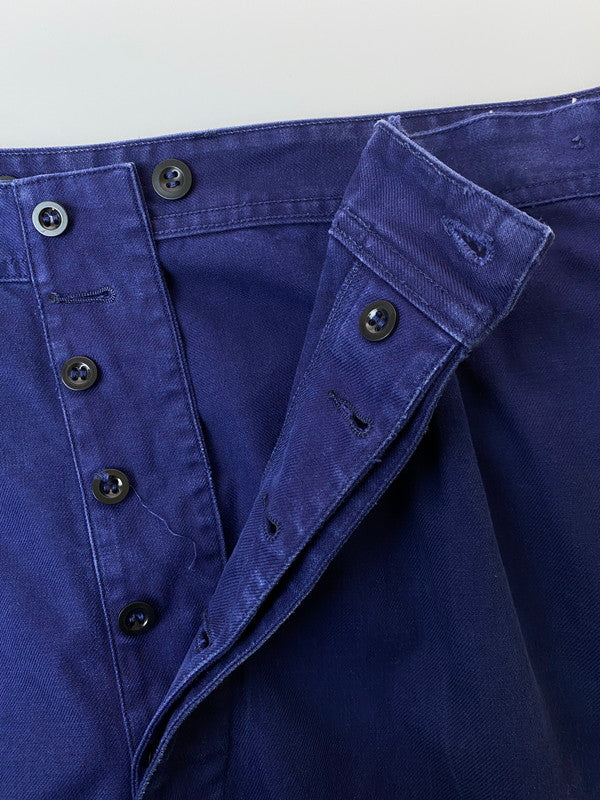【中古品】【メンズ】 EURO VINTAGE ユーロ ヴィンテージ WORK PANT ワーク パンツ メンズ ボトムス フレンチワーク 157-251216-em-27-min カラー：ネイビーブルー 万代Net店