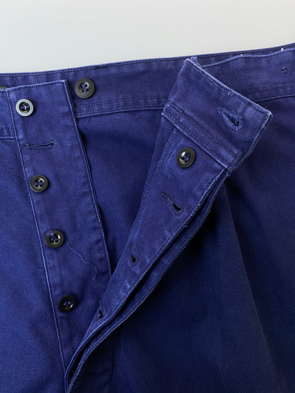 【中古品】【メンズ】 EURO VINTAGE ユーロ ヴィンテージ WORK PANT ワーク パンツ メンズ ボトムス フレンチワーク 157-251216-em-27-min カラー：ネイビーブルー 万代Net店