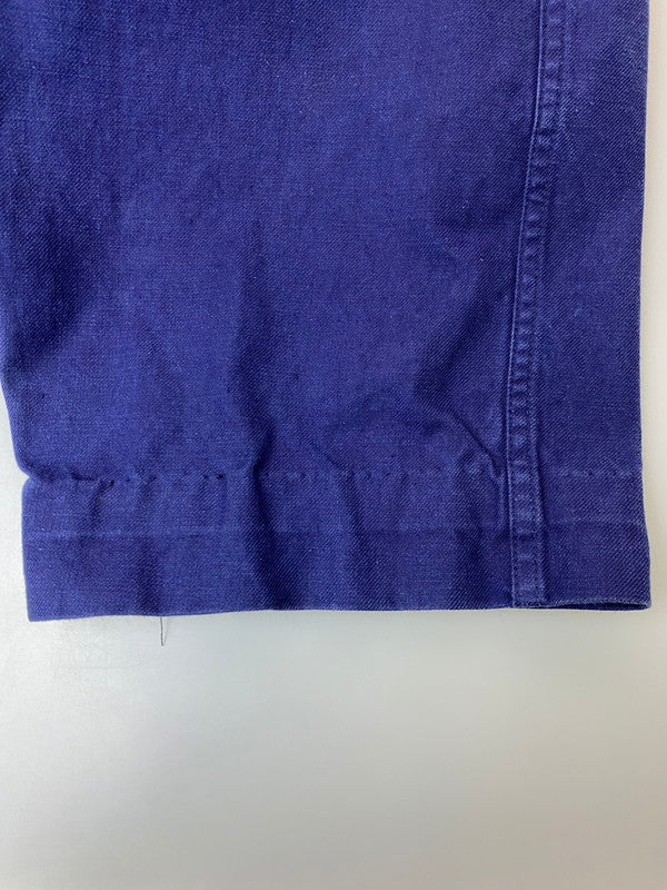 【中古品】【メンズ】 EURO VINTAGE ユーロ ヴィンテージ WORK PANT ワーク パンツ メンズ ボトムス フレンチワーク 157-251216-em-27-min カラー：ネイビーブルー 万代Net店