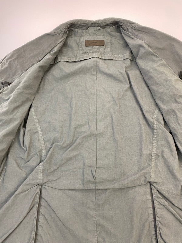 【中古品】【メンズ】 HUGO BOSS ヒューゴボス M-65型 ジャケット アウター 146-251118-AS-4-min サイズ：UK50 カラー：グレー 万代Net店