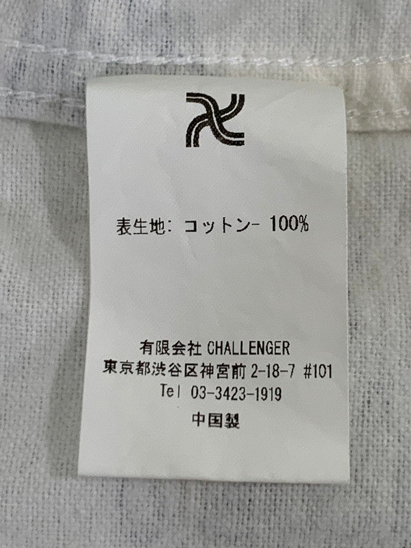 【中古品】【メンズ】 CHALLENGER チャレンジャー CLG-SH 022-006 MULTI PRINTED FLANNEL SHIRT シャツ トップス 142-251012-ks-28-min サイズ：L カラー：ホワイト/ブルー 万代Net店