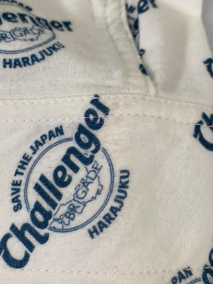 【中古品】【メンズ】 CHALLENGER チャレンジャー CLG-SH 022-006 MULTI PRINTED FLANNEL SHIRT シャツ トップス 142-251012-ks-28-min サイズ：L カラー：ホワイト/ブルー 万代Net店