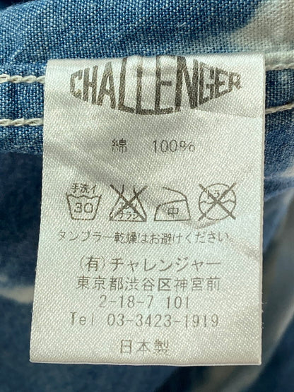 【中古品】【メンズ】 CHALLENGER チャレンジャー タイダイ シャンブレーシャツ トップス 142-251116-zi-15-min サイズ：XL カラー：ライトブルー/ホワイト 万代Net店