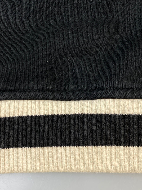 【現状渡し品】【メンズ】 CHAMPION チャンピオン 00S SWEAT STADIUM JACKET スウェットスタジアムジャケット スタジャン アウター 146-260813-ta-06-min サイズ：XL カラー：ブラック/ホワイト 万代Net店
