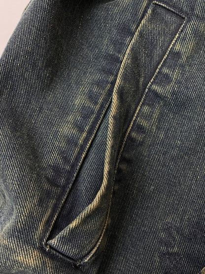 【現状渡し品】【メンズ】 ROCKING LIMIT ロッキン・リミット DENIM JACKET デニムジャケット メンズ アウター Gジャン 146-251121-em-18-min サイズ：3 カラー：インディゴブルー 万代Net店