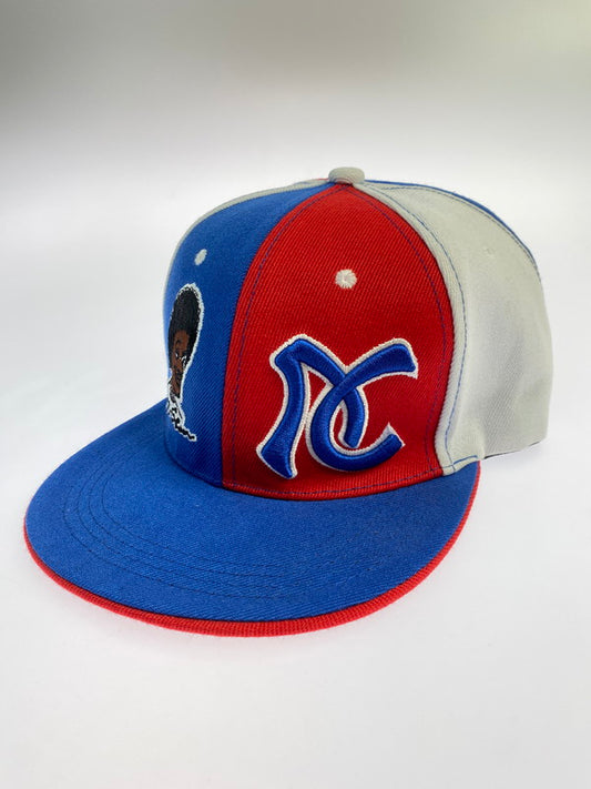 【中古品】【メンズ/レディース】 ACUSA アクサ 6PANEL CAP 6パネル キャップ 帽子 185-251023-jt-01-min カラー：ブルー/レッド/ホワイト 万代Net店