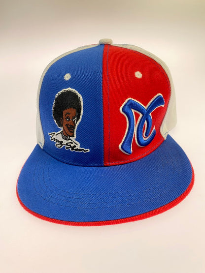 【中古品】【メンズ/レディース】 ACUSA アクサ 6PANEL CAP 6パネル キャップ 帽子 185-251023-jt-01-min カラー：ブルー/レッド/ホワイト 万代Net店