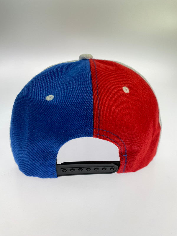 【中古品】【メンズ/レディース】 ACUSA アクサ 6PANEL CAP 6パネル キャップ 帽子 185-251023-jt-01-min カラー：ブルー/レッド/ホワイト 万代Net店