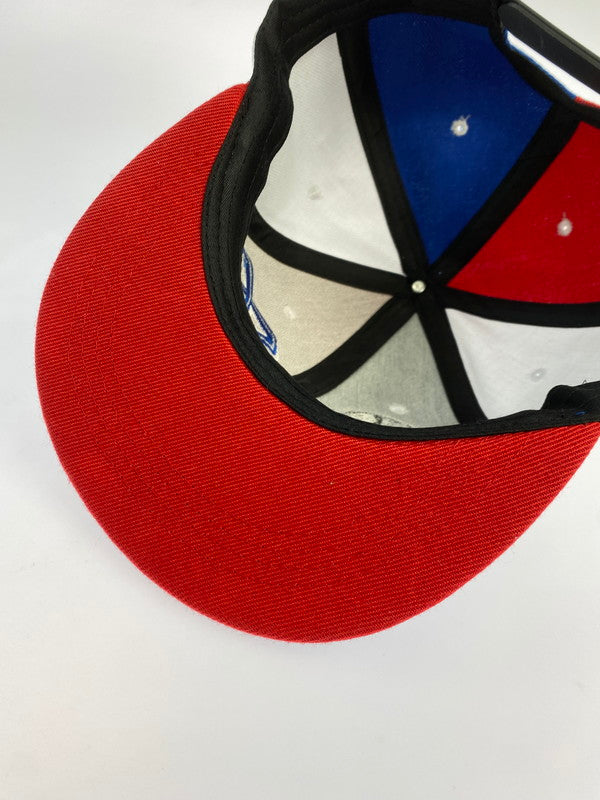 【中古品】【メンズ/レディース】 ACUSA アクサ 6PANEL CAP 6パネル キャップ 帽子 185-251023-jt-01-min カラー：ブルー/レッド/ホワイト 万代Net店