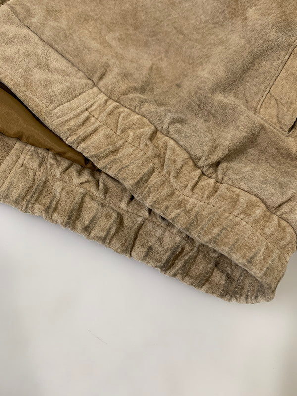 【中古品】【メンズ】 SAVIE ROW サヴィル・ロウ 90S SUEDE JACKET スウェードジャケット アウター 146-251122-AS-6-min サイズ：L カラー：ベージュ系 万代Net店