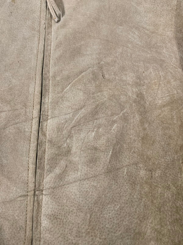 【中古品】【メンズ】 SAVIE ROW サヴィル・ロウ 90S SUEDE JACKET スウェードジャケット アウター 146-251122-AS-6-min サイズ：L カラー：ベージュ系 万代Net店