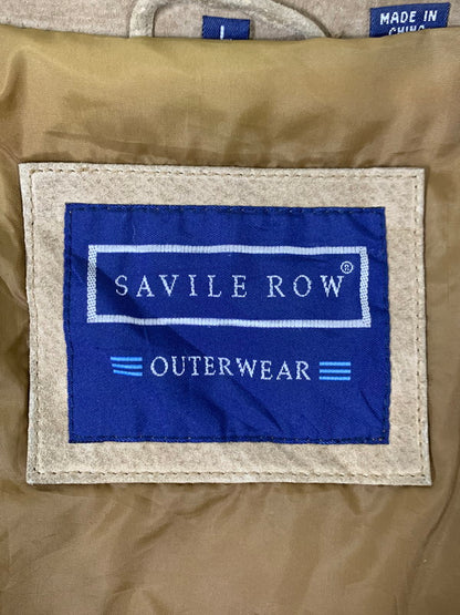 【中古品】【メンズ】 SAVIE ROW サヴィル・ロウ 90S SUEDE JACKET スウェードジャケット アウター 146-251122-AS-6-min サイズ：L カラー：ベージュ系 万代Net店