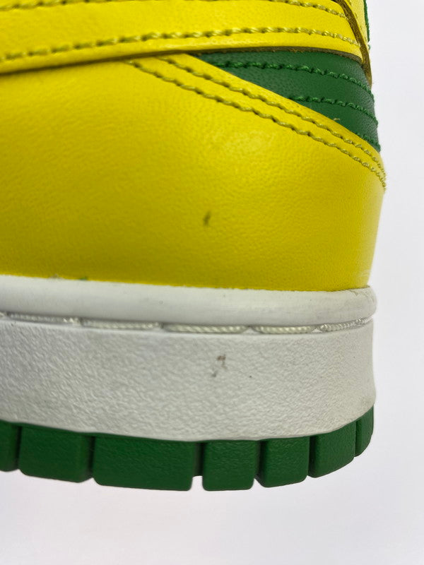 【中古品】【メンズ】 NIKE ナイキ DUNK LOW RETRO BTTYS REVERSE BRAZIL DV0833-300 ダンク ロー レトロ ビー・トゥルー・トゥ・ユア・スクール リバースブラジル スニーカー 靴 160-251007-kk-12-min カラー：APPLE GREEN/YELLOW STRIKE 万代Net店
