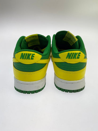 【中古品】【メンズ】 NIKE ナイキ DUNK LOW RETRO BTTYS REVERSE BRAZIL DV0833-300 ダンク ロー レトロ ビー・トゥルー・トゥ・ユア・スクール リバースブラジル スニーカー 靴 160-251007-kk-12-min カラー：APPLE GREEN/YELLOW STRIKE 万代Net店