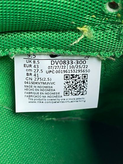 【中古品】【メンズ】 NIKE ナイキ DUNK LOW RETRO BTTYS REVERSE BRAZIL DV0833-300 ダンク ロー レトロ ビー・トゥルー・トゥ・ユア・スクール リバースブラジル スニーカー 靴 160-251007-kk-12-min カラー：APPLE GREEN/YELLOW STRIKE 万代Net店